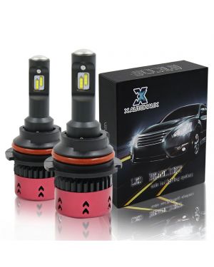 2pcs 9007 LED Headlight Bulbs 70W 4800LM LED Headlamp Kit 6000K